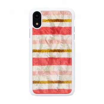 Kaitsev nutitelefoni ümbris iKins iPhone XR-ile — Short Cake disain, valge