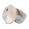 Kassiliivakast DIAMENTIQ BAYA, plastik, pööratavad uksed, 55,5×40×38,7 cm, beež