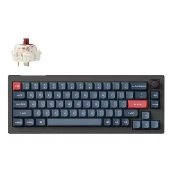Mehaaniline klaviatuur Keychron V2 MAX Gateron Jupiter Brown lülititega, must, USA paigutus