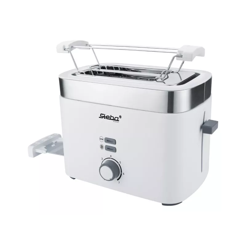 Röster Steba TO 10 BIANCO 2 tk 930 W Hõbedane Valge