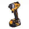 Juhtmeta tööriistakomplekt DeWalt DCK2062M2T — 18V, DCD709 puur + DCF809 1/4-tolline löökkruvikeeraja, 2×4,0Ah akud, TSTAK II kohver
