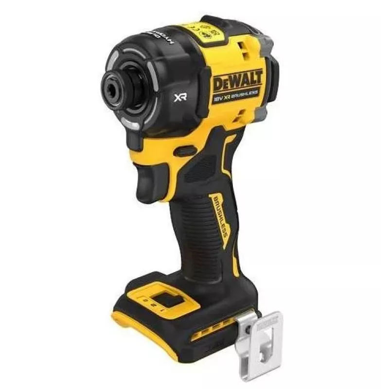 Kruvikeeraja DeWalt DCF870N-XJ, juhtmeta 18 V Li-Ion, 56 N·m pöördemoment, 1/4 tolline padrun, püstolkäepide