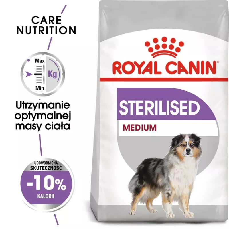 ROYAL CANIN Medium Sterilised kuiv koeratoit - 3 kg