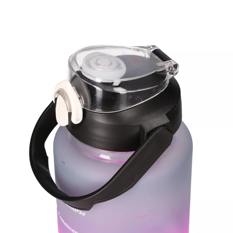 Extralink motiveeriv veepudelite komplekt 3W1 roosa-must 2000ML+900ML+300ML