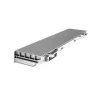 Sülearvuti aku roheline Cell DE09 DELL Latitude E6400 E6410 E6500 jaoks, Li‑Ion 4400 mAh, 11,1 V, 6 elementi, hõbedane