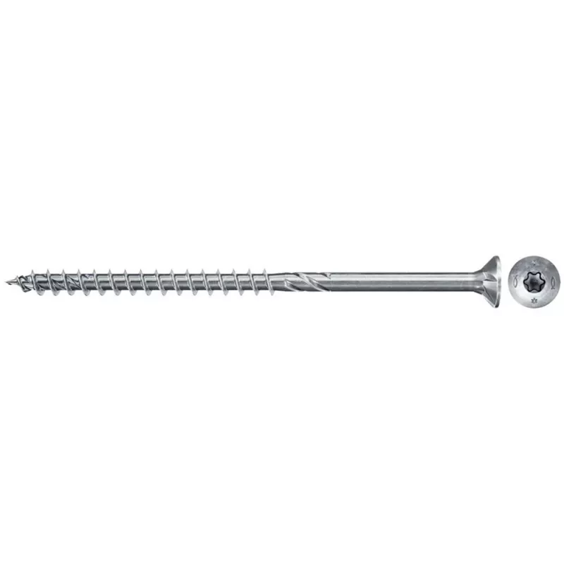 fischer FixTainer PowerFast II TX TG 562272 puitlaastplaadikruvide komplekt, tsingitud teras (562272)