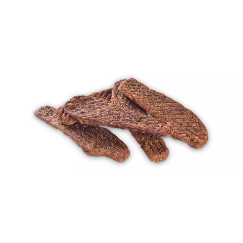 Brit Jerky Snack kana 80 g — täiskasvanud koertele, suhkruvaba, valk 33%, rasv 26%
