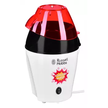 Russell Hobbs Fiesta popkornimasin must, punane, valge 1200 W