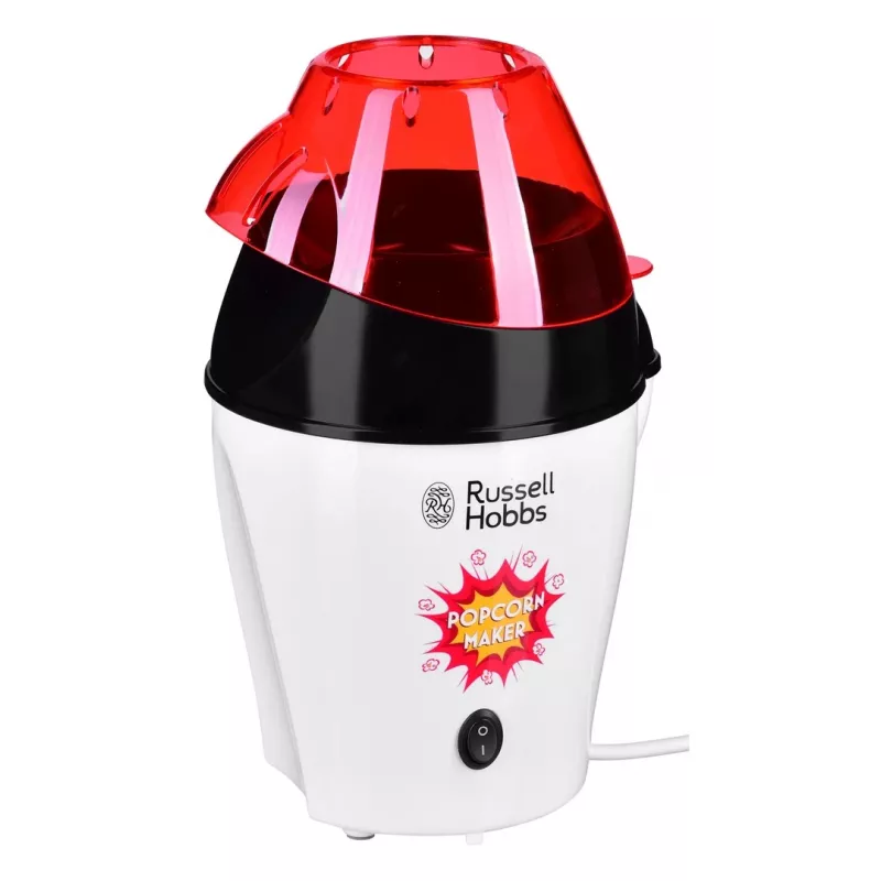 Russell Hobbs Fiesta popkornimasin must, punane, valge 1200 W
