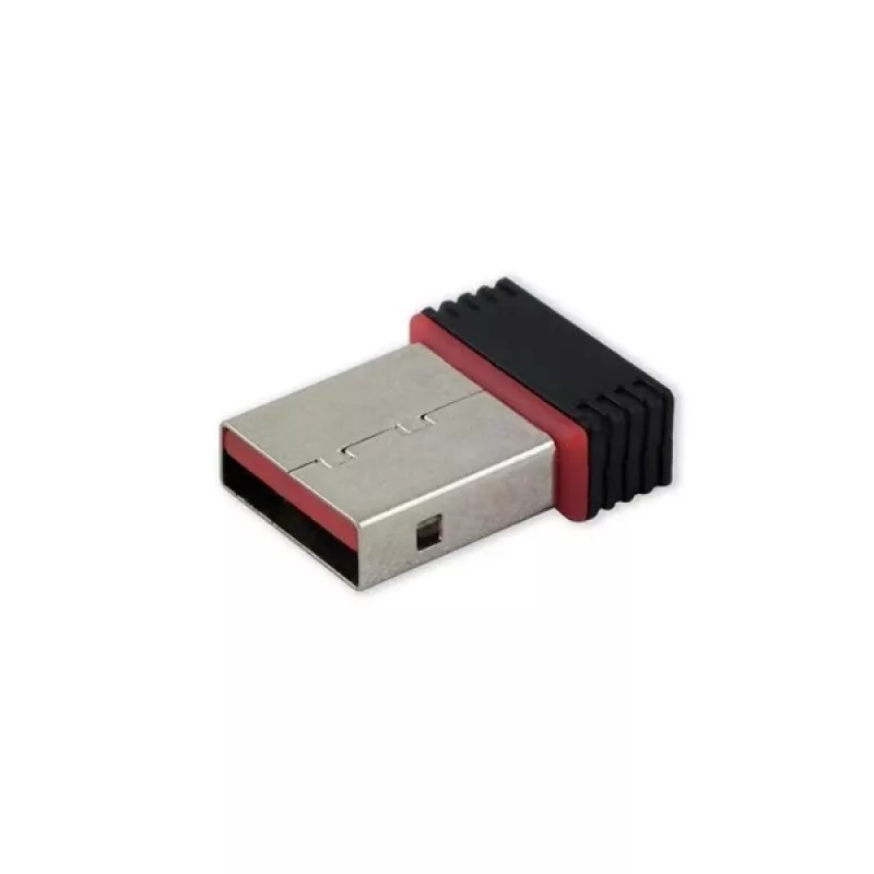 Juhtmevaba USB võrguadapter SAVIO CL-43 Wi‑Fi 4 (802.11n) 150 Mbit/s, Realtek RTL8188CU, must