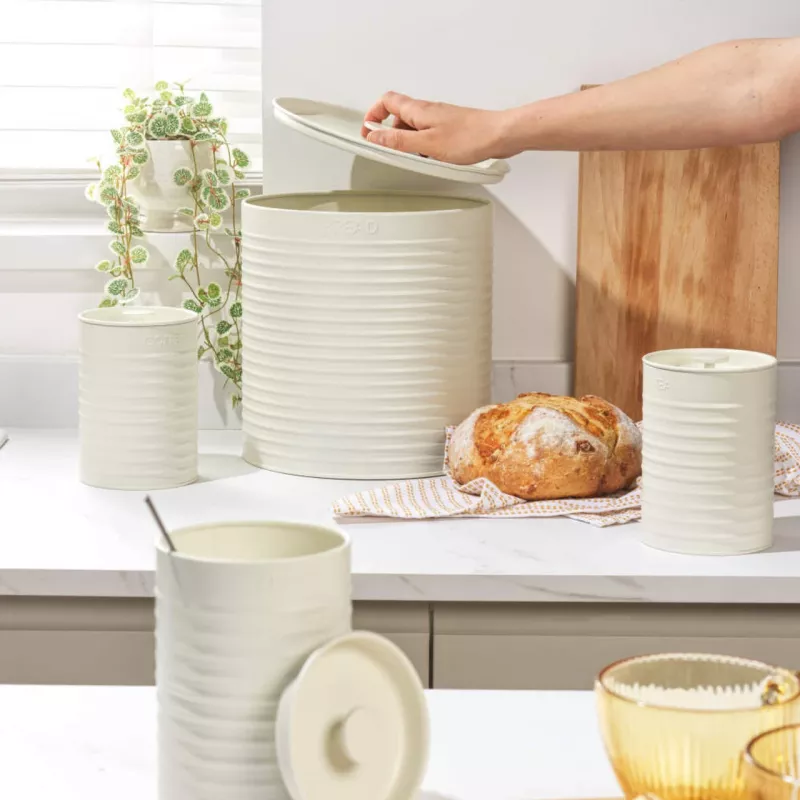 Tööpinna komplekt Russell Hobbs RH03270CEU7 Kreem 4-osaline — tööpinna köögikomplekt, kreemjas viimistlus