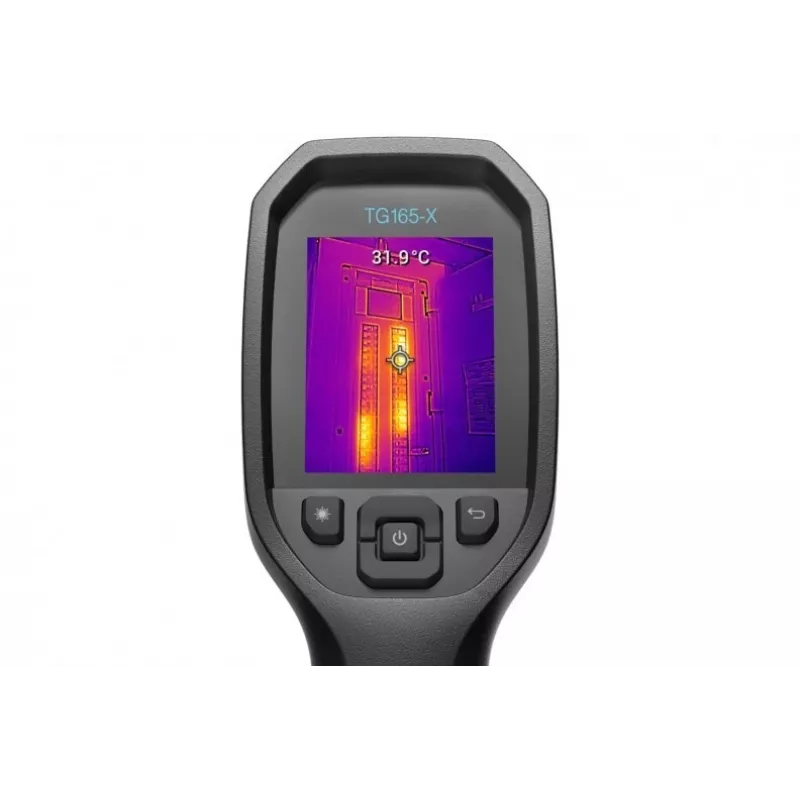 FLIR TG165-X MSX termokaamera -25 kuni +300 °C 80 x 60 pikslit 8,7 Hz MSX®, integreeritud LED-valgusti, digikaamera