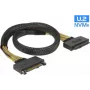 SAS-kaabel DeLOCK 85738 0,5 m 4 Gbit/s must