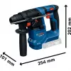 Akuga lööktrell GBH 18V-18 Professional solo, 18 V (sinine/must, ilma aku ja laadijata)