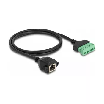 DeLOCK RJ45 kaabel Cat.6 emane klemmliistu adapterile 1 m