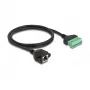 DeLOCK RJ45 kaabel Cat.6 emane klemmliistu adapterile 1 m