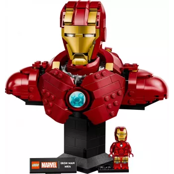 LEGO ehituskomplekt Marvel Super Heroes Iron Man MK4 3D-mudel, 436 osa, sisaldab 1 minifiguuri, vanusele 18+