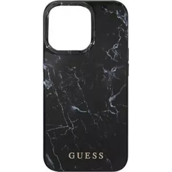 GUESS Hard Cover Marble Must, Apple iPhone 13 Pro Max jaoks, GUHCP13XPCUMABK, blisterpakendis (GUHCP13XPCUMABK)