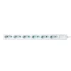 Pikendusjuhe LogiLink LPS231 1,5 m 6 vahelduvvoolupistiku sisendiga Siseruumides valge