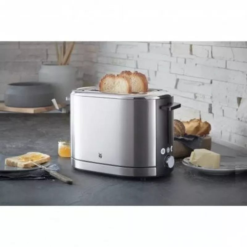 Röster WMF Bueno Pro 6 — 2-viiluline, 870 W, hõbedane/must