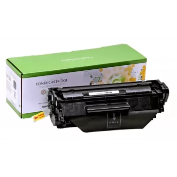 Ühilduv Static-Control Hewlett-Packard Q2612A/CRG103/303/703/FX-10 Must, 2000 lk