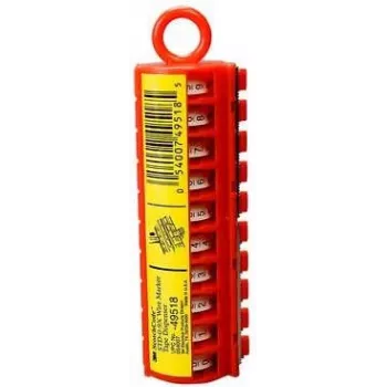 3M 7000058782 Kennzeichnungsklebe-Set Aufdruck 0 - 9 STD-0/9