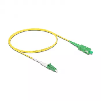 DeLOCK 83235 InfiniBand fiiberoptiline kaabel 1m LC SC OS2 kollane