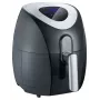 Severin 2430 Üksik 3,2 L Eraldiseisev 1500 W Kuumaõhufritüür Must, Roostevaba teras