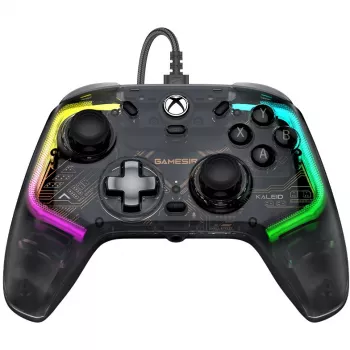 GameSir mängupult Kaleid must läbipaistev juhtmega USB USB-C Xbox One / Xbox Series X / Series S jaoks, 3 m kaabel