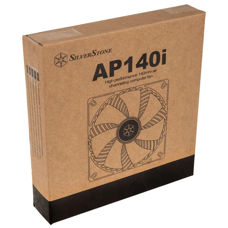 Jahutusventilaator SILVERSTONE SST-AP140I 140 mm, must, müra 30,1 dB