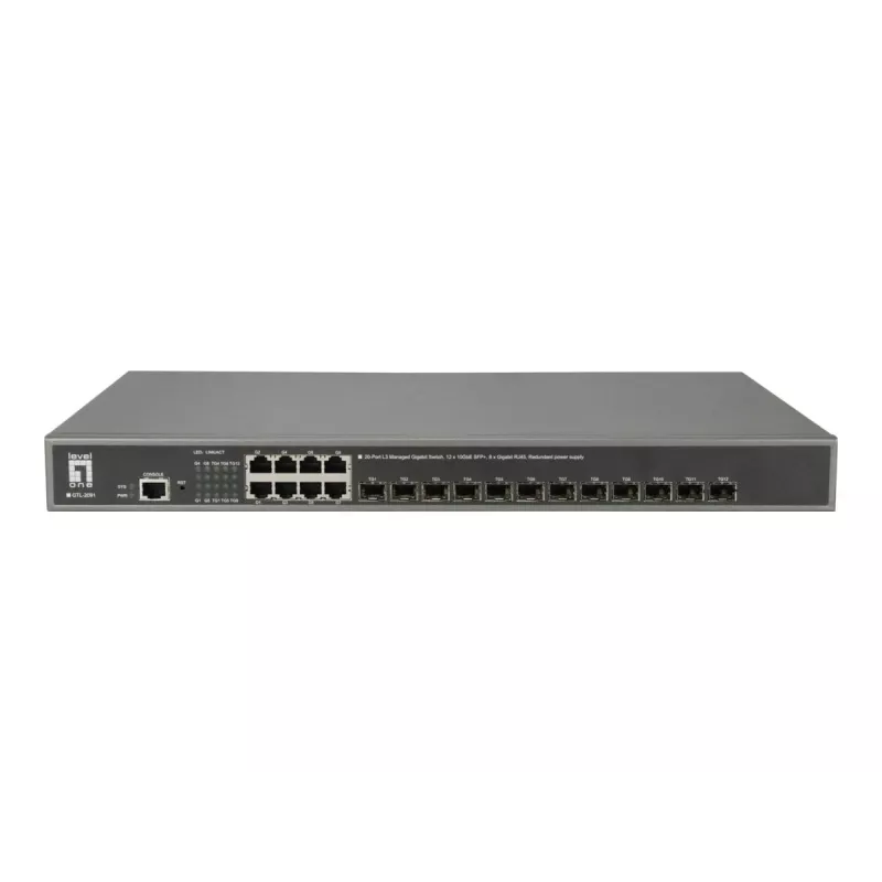 LevelOne GTL-2091 Hall, hallatav L3 Gigabit Ethernet (10/100/1000) lüliti
