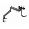 Lauamonitori kinnitus GEMBIRD MA-DA3-03, 3 haru, gaasvedru, VESA 75–100x100, toetab 3 ekraani kuni 27 tolli, max 18 kg, must