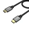 HDMI-kaabel Unitek C137W 1,5 m, HDMI 2.1, 48 Gbit/s, 4K/8K 2160p, 120 Hz, ARC, Ethernet, kullatud