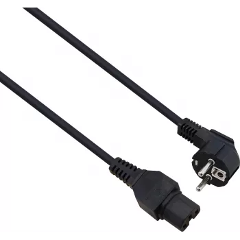 Toitekaabel Helos 262773 Must 1,8 m CEE7/7 C15 pistik