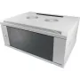 Seinale kinnitatav rack ALLNET ALL-SMC6412GRAU 12U, 50 kg kandevõime, lukuga, hall