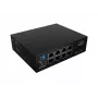 Võrgukommutaator LANBERG ILGE-8P-2S-120 Light Industrial PoE 4xBT 4xAT 2xSFP DIN haldamata Gigabit
