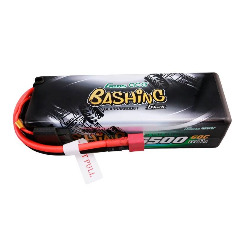 Gens ace G-Tech 5500mAh 11.1V 3S1P 60C HardCase 15# autoaku