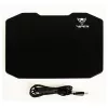 Hiirematt PATRIOT Viper Gaming must – polümeer/kumm, LED-taustvalgustus, USB-toitega, libisemiskindel, 353,5×242,7 mm, 5,5 mm paksus