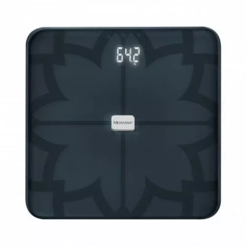 Medisana BS 450 kehaanalüüsikaal, max 180 kg, must, Bluetooth, ITO andurid (40510)