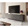 RTV-kapp ABETO 200x42x52 grafiit/läikiv