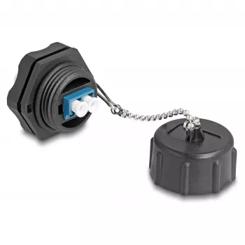 DeLOCK optiline kiudude pistmik LC Duplex Single-mode IP68 veekindel