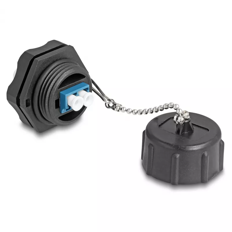 DeLOCK optiline kiudude pistmik LC Duplex Single-mode IP68 veekindel
