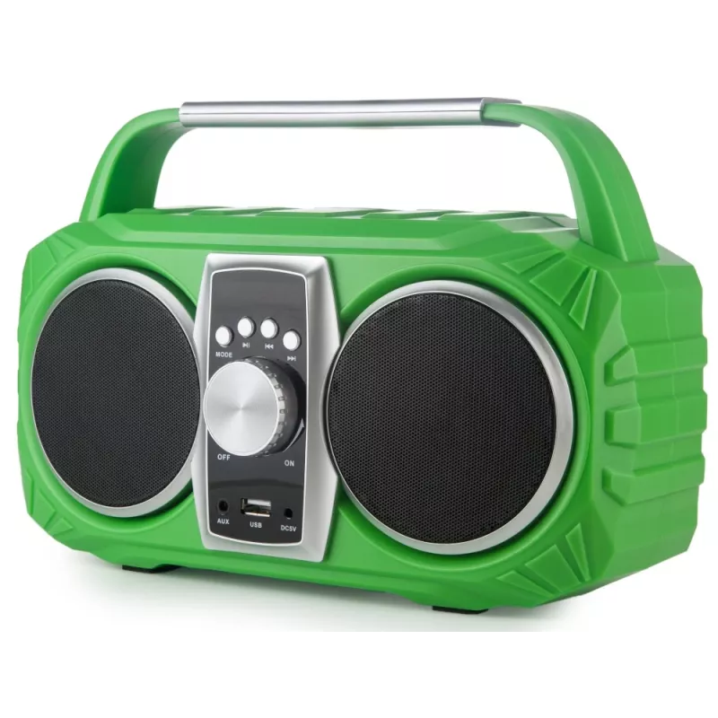 Raadiokell PRIME3 Prime3 APR71GR Neon — äratuskell FM-raadio ja LED-ekraaniga