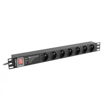 Toitejaotusseade PDU Lanberg PDU-PRO-07E-0200-BK