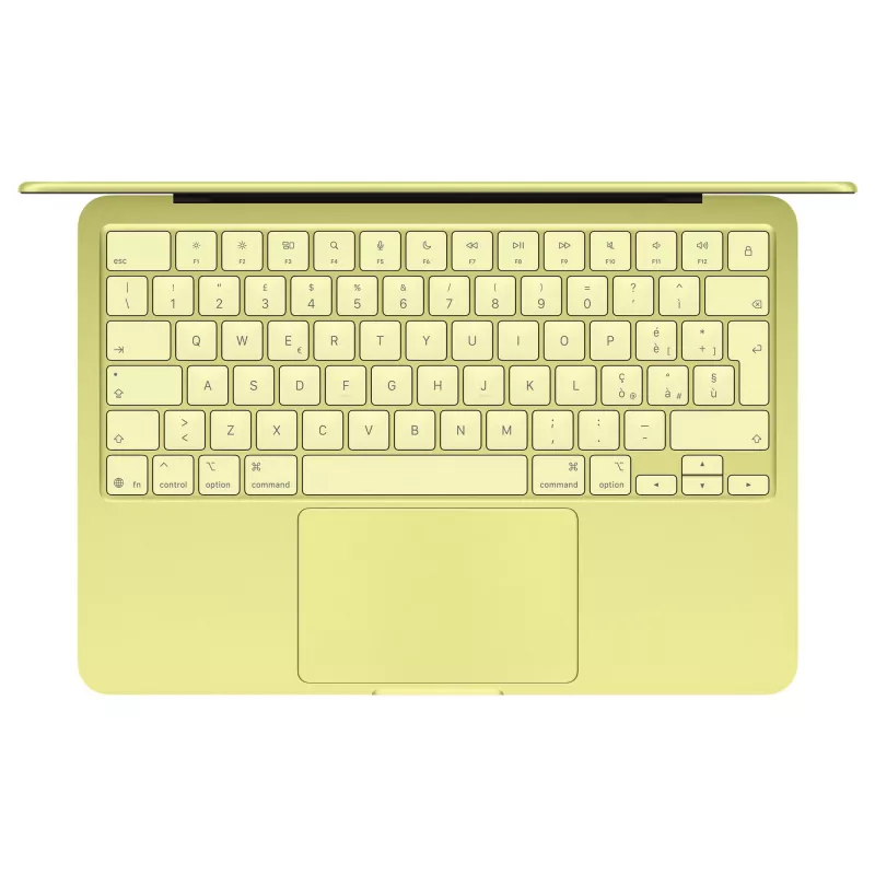 Apple MacBook Neo A18 Pro kiip 6-tuumalise protsessori ja 5-tuumalise GPU-ga, 8 GB, 256 GB SSD - Citrus