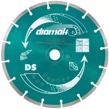 Makita Diamak - Teemantlõikeketas - betoonile, marmorile, kiltkivile, pehmele tellisele, tsementplokile - 115 mm (D-61123)