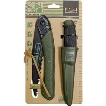 Käsinoa BAHCO LAP-KNIFE, kompaktne kokkupandav universaalnuga, mudel LAP-KNIFE