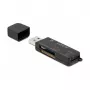 Kaardilugeja DeLOCK SuperSpeed USB SD, Micro SD, MS jaoks