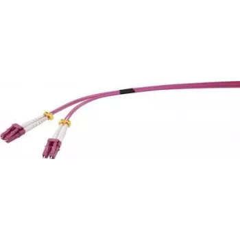 Renkforce RF-4942830 fiiberoptiline LWL ühenduskaabel [1x LC-pistik - 1x LC-pistik] 50/125 µ Multimode OM4 1,00 m (RF-4942830)