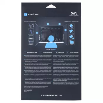 NATEC PRIVAATSUSFILTER OWL 17.3 16:9